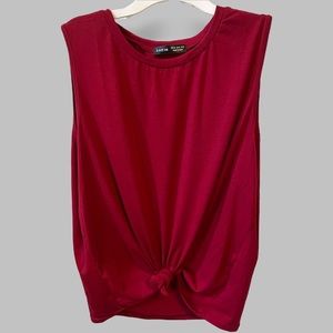NWOT SHEIN Burgundy/maroon tank